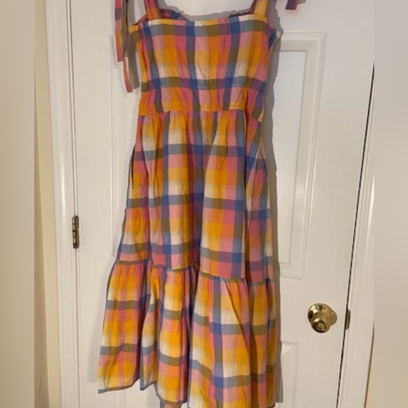 Free Assembly Midi Sundress with Tie Shoulder Straps - M - Picture 8 of 8